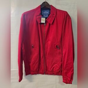 Faconnable Vibrant Red Windbreaker